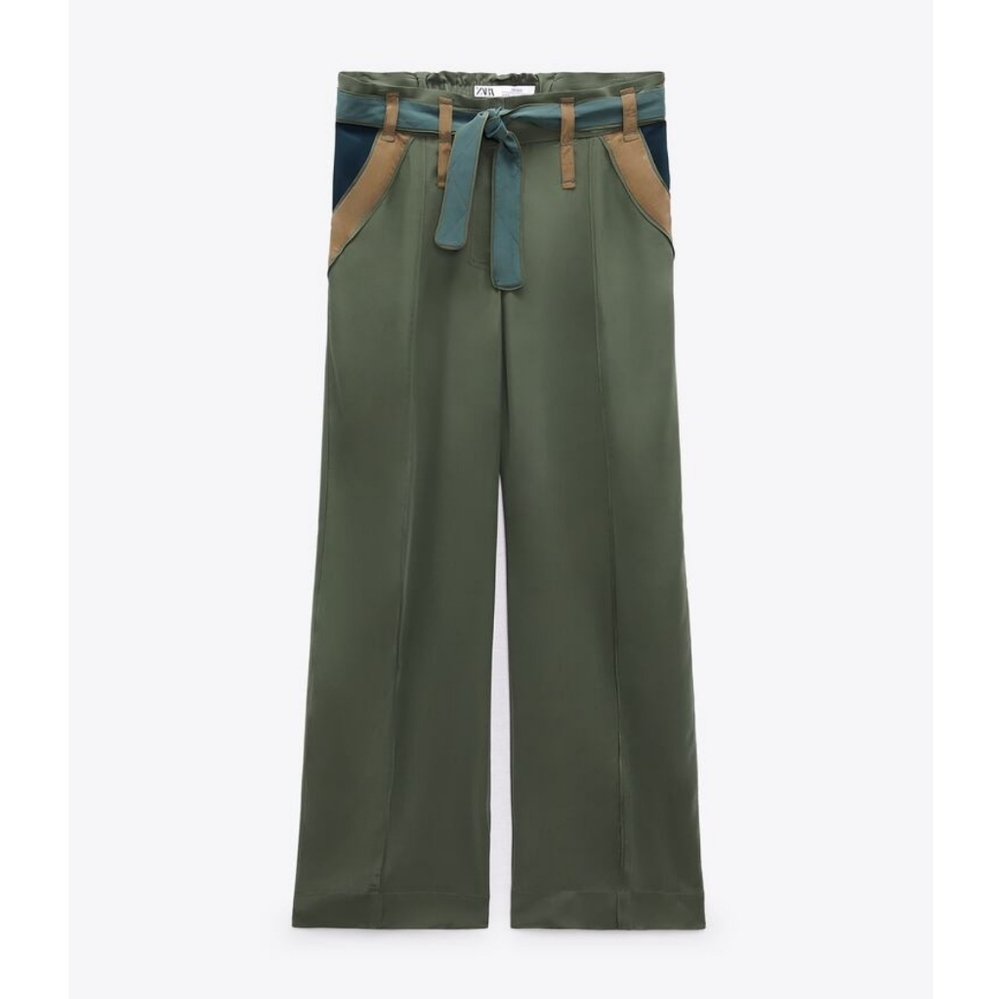 Zara wide leg palazzo pants
